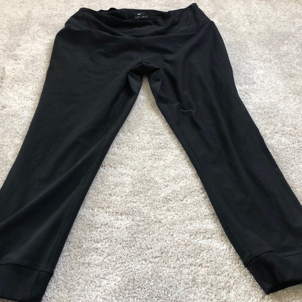 Nike workout leggings, mid calf length